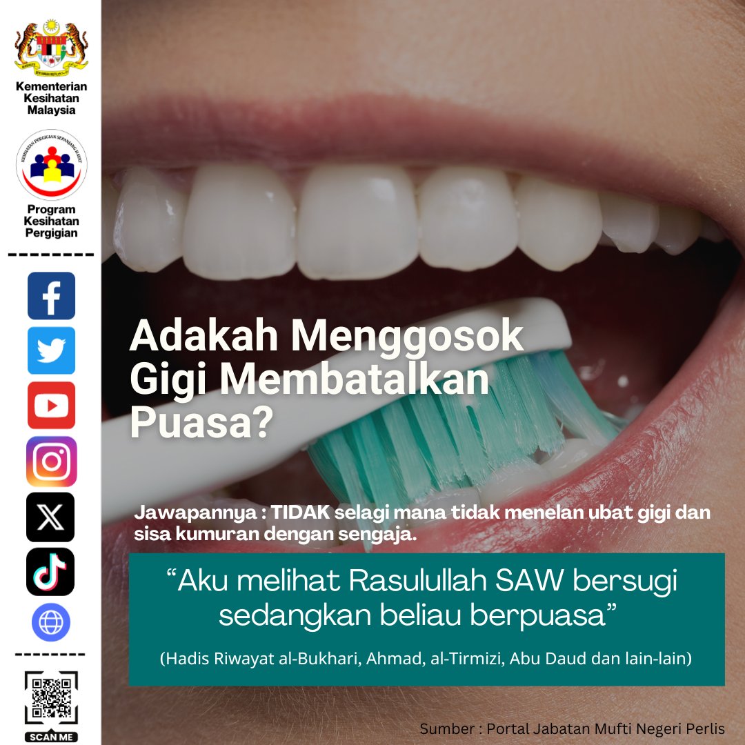 Program Kesihatan Pergigian KKM tweet media
