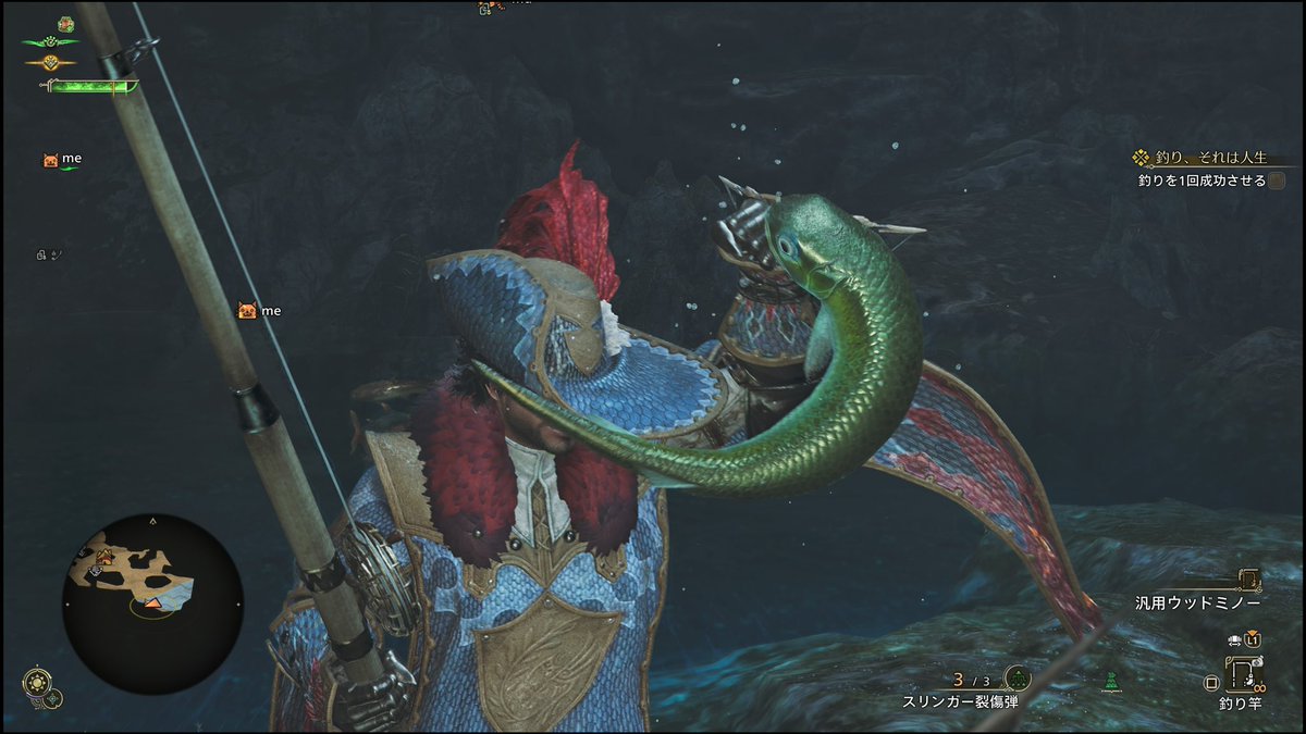 Mu08sw's tweet image. ナーイスフィッーシュ