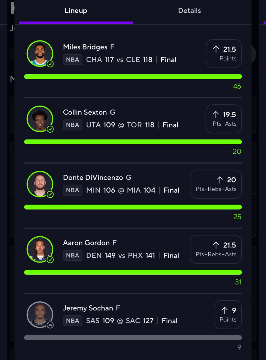 ThisDudeKen's tweet photo. Variance Sheet Banger! Yall sleeping on @Furnacepicks 🐐 https://t.co/GatvP2NFL4