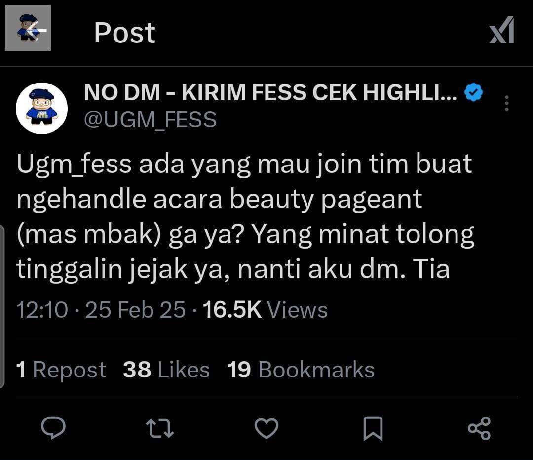 NO DM - KIRIM FESS CEK HIGHLIGHTS tweet media