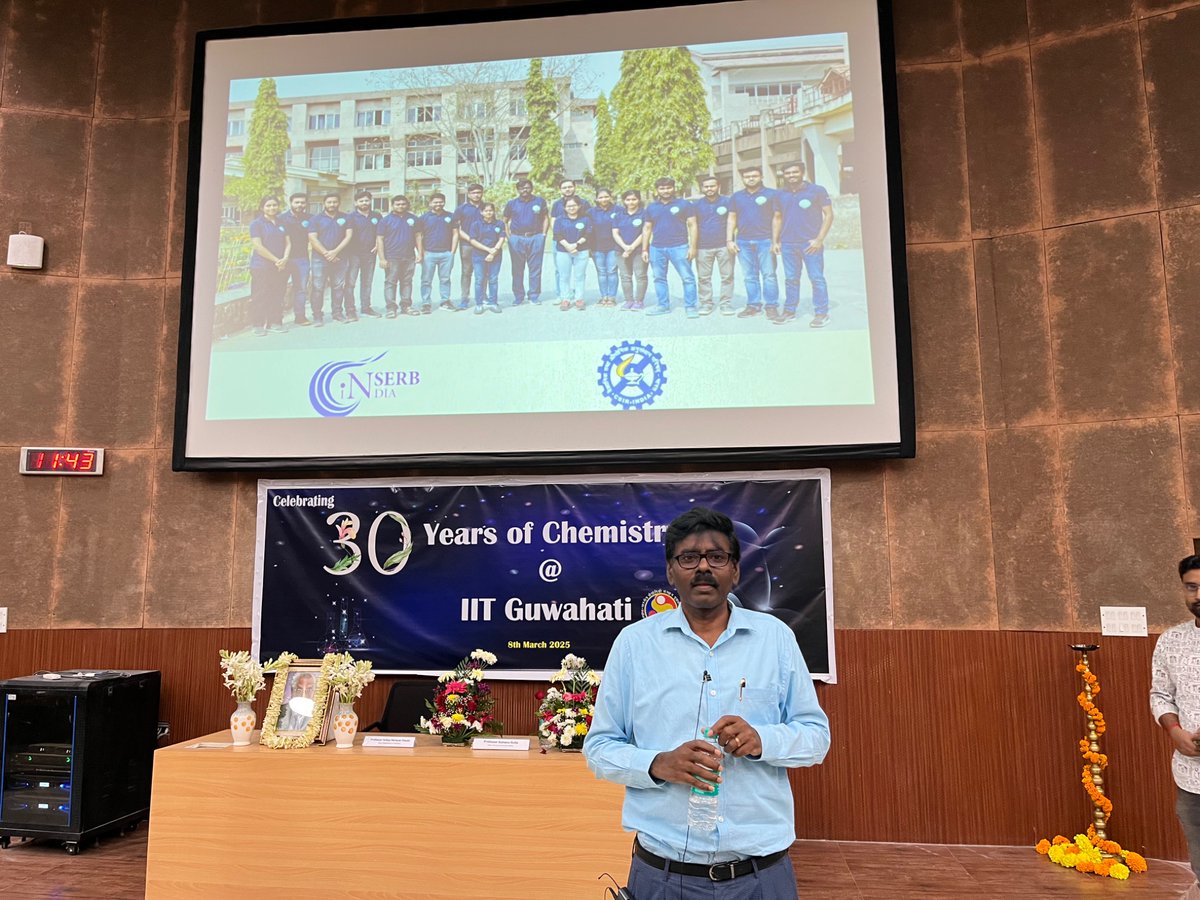 Department of Chemistry IITG tweet media