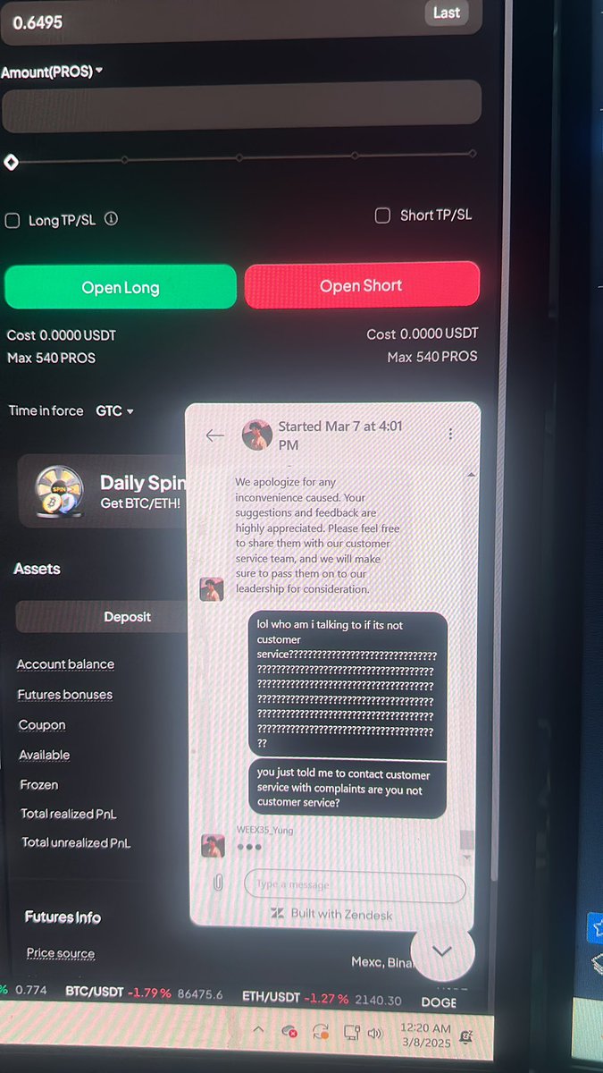 Cuhlifaa's tweet photo. @CryptoLifer33 I’m sorry you support this company. Sam you’re a good man and I appreciate everything you do. https://t.co/ENTxrFnurD