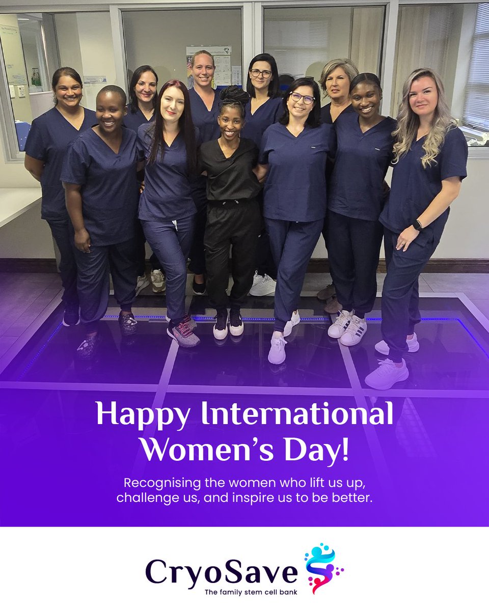 sa_cryo's tweet photo. Happy International Women's Day!
To all the incredible women: may you continue to rise and inspire.
#IWD2025 #InternationalWomensDay #WomensDay #CryoSaveTeam #ATeam https://t.co/ac3ROpITau