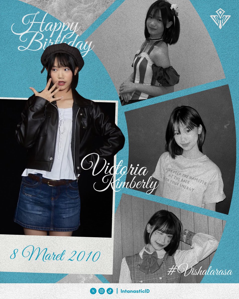 Intanastic_id's tweet image. Happy birthday @Kimmy_JKT48 🥳🎉

Perjalananmu yang penuh warna dan dinamika telah membawa inspirasi dan kebahagiaan bagi kita semua.

Semoga di umur yang baru ini, kamu terus menemukan kebahagiaan dan kesuksesan.

Once again, happy birthday @Kimmy_JKT48 🎂💕 

#Vishalarasa