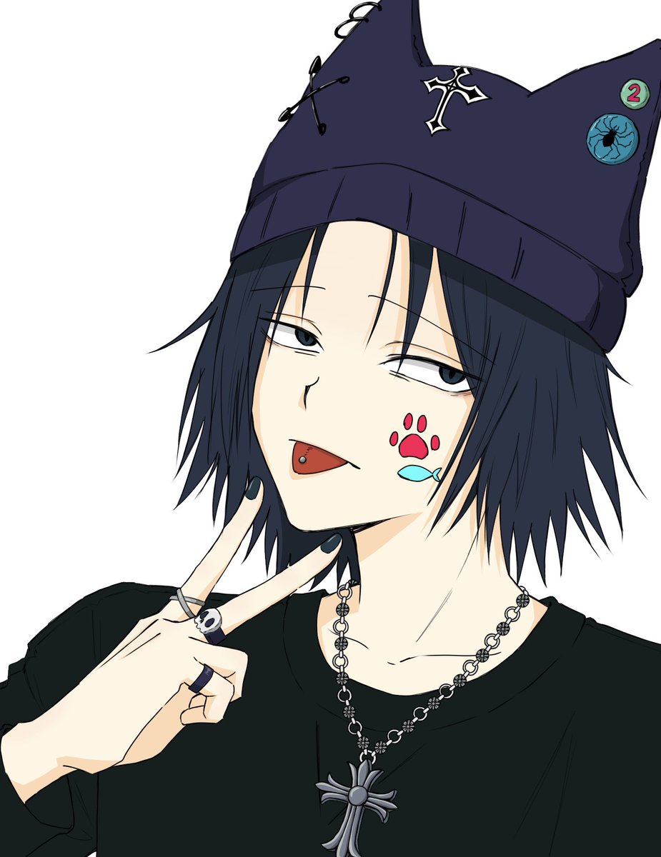 rei3_05's tweet image. 🐱×🌂
 #hxh  #hxhfanart