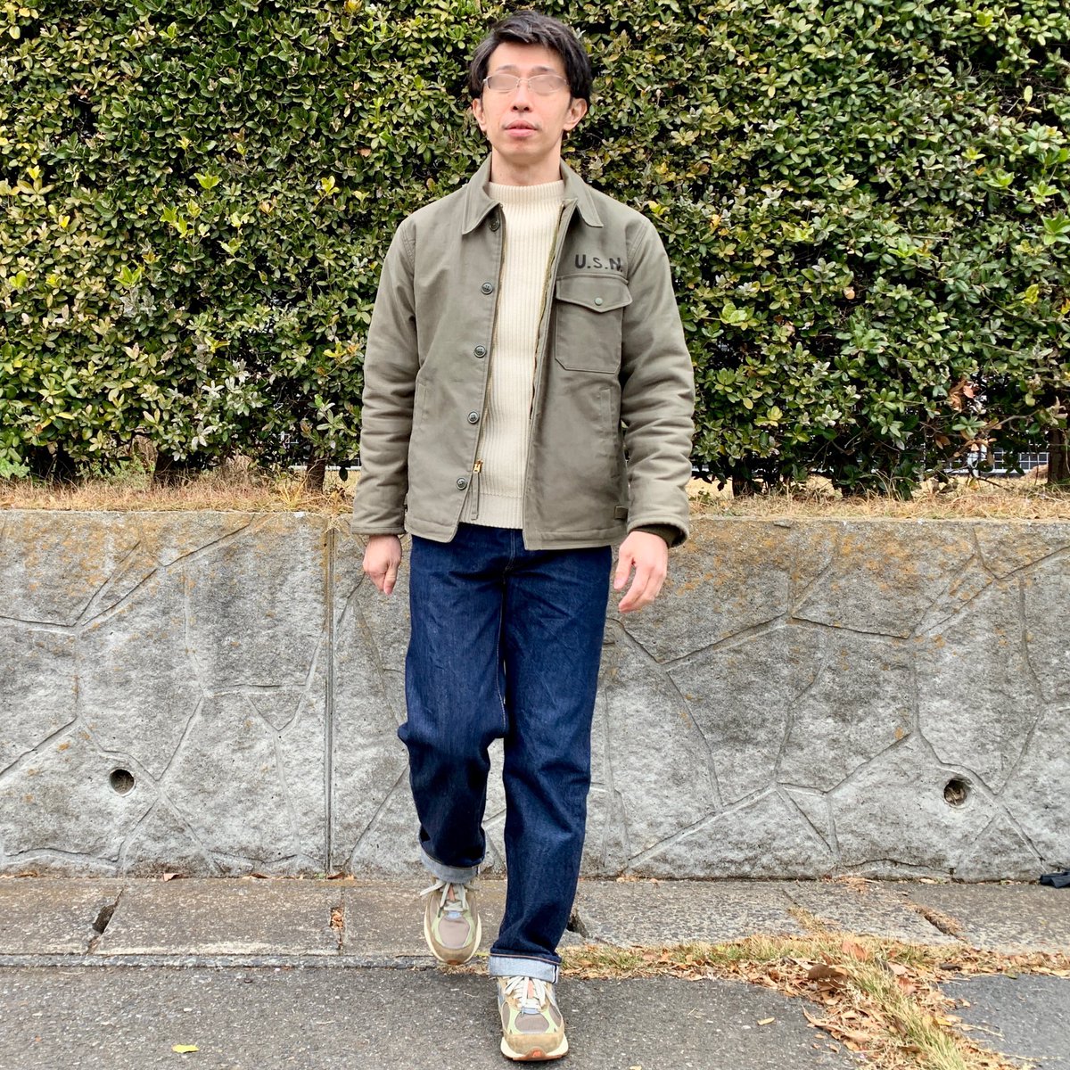 YossiyWear's tweet photo. #NewBalance990v3 #ニューバランス990v3
ジーンズは #JELADO 301XX✨
#Andersenandersen の5Gニットに #リアルマッコイズ #A2DeckJacket を合わせて #アメカジ な感じに👌
#ロレックス #rolex エクスプローラーIをお供に過ごしています😊 https://t.co/PrfLaqpEMT