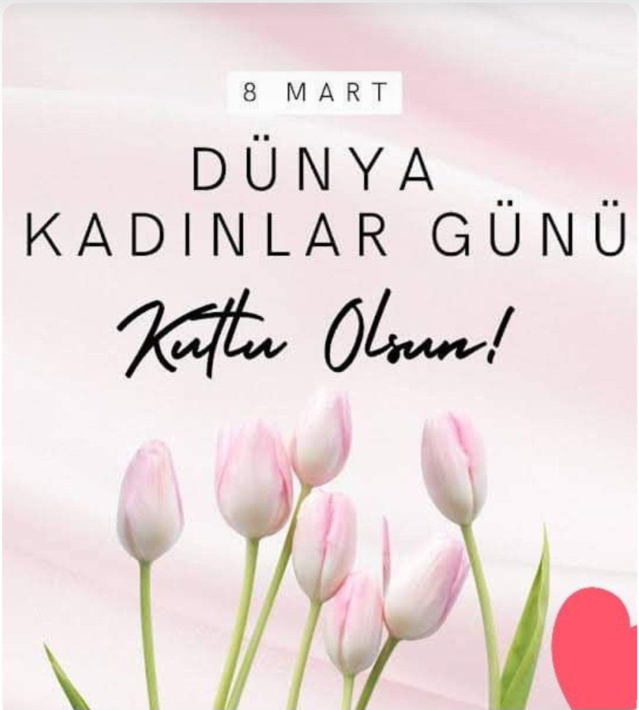 8 Mart Dünya Kadınlar Günü Kutlu Olsun.
🌼🌼🌼 GÜNAYDINLAR 🌼🌼🌼