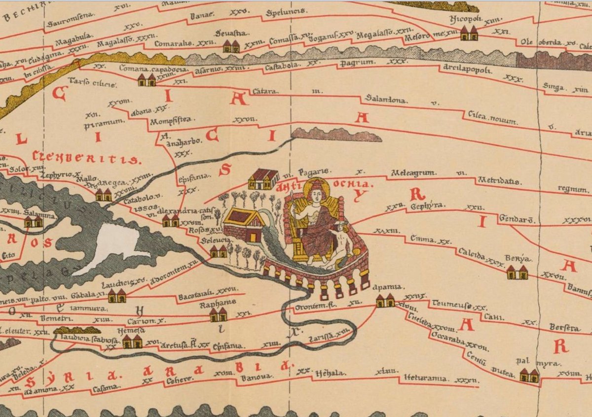 1500 yıl önce çizilen Tabula Peutingeriana haritasında, diğer büyük kentlerin aksine yalnızca Antakya bir 'kadın' olarak tasvir edilmiştir.

Antakyamızın ve tüm emekçi kadınların 8 Mart Dünya Kadınlar Günü kutlu olsun!

#8MartDünyaEmekçiKadınlarGünü