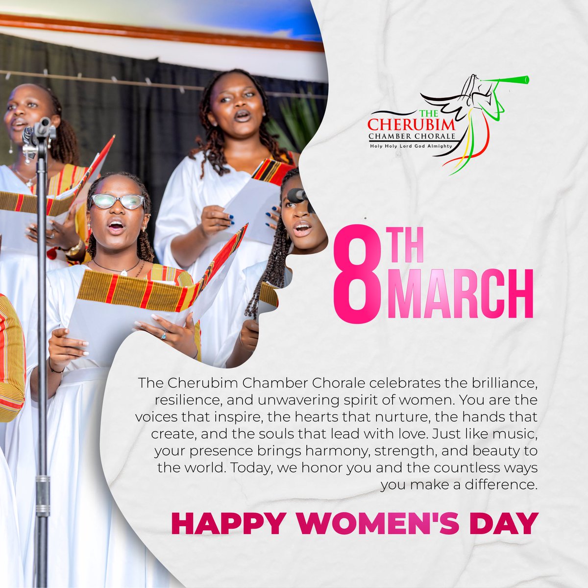 Happy women’s day you all ladies #thecherubimchamberchorale #WomensDay