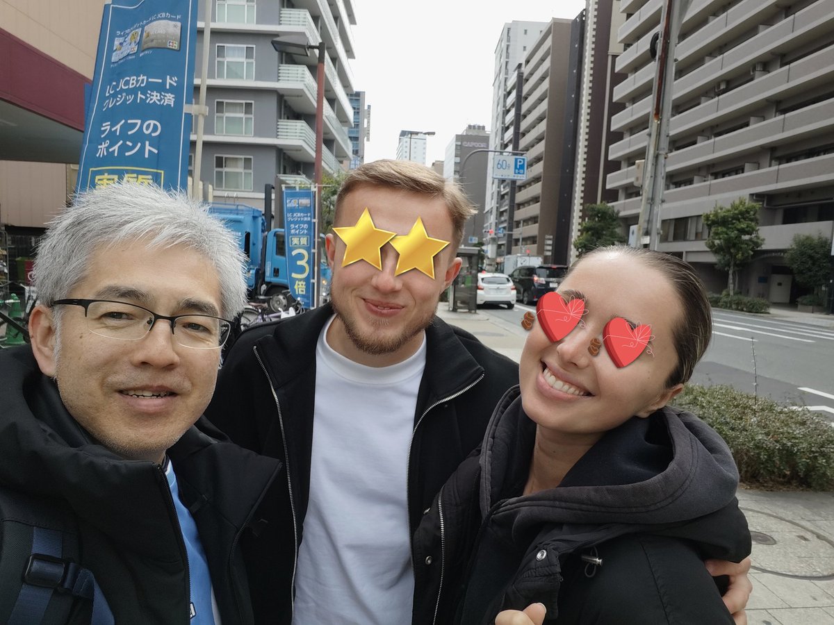 ccfc1987's tweet photo. It's a little insane to bump into the guys from Coventry in Osaka, Japan but I know it's even more insane for them to bump into Japanese guy wearing Cov kit😂 Thank god they spotted the crest👀🦅🩵 #PUSB https://t.co/EW3AXZf9lL