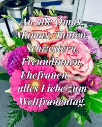 An alle Damen alles Liebe zum Weltfrauentag, ihr seid das Beste und die heimlichen Helden des Alltags. 💝💕
