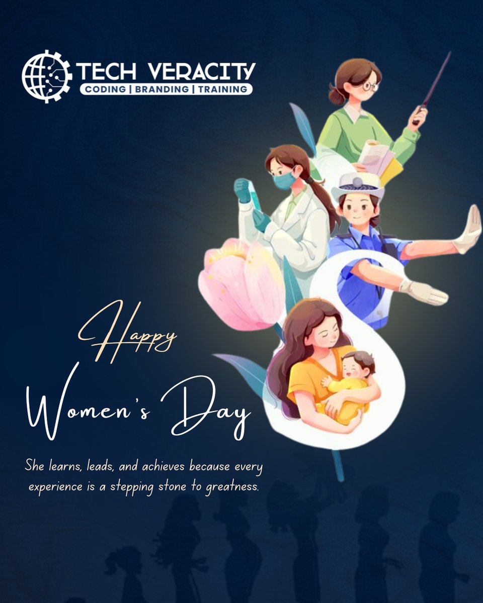 tech_veracity's tweet image. Today, we celebrate the strength, grace, and love that women bring into our lives.
.

🔗 Register Now: techveracity.com
📞 Contact Us: +91 7989872486
.
#HappyWomensDay #WomensDay2025 #CelebratingWomen #StrengthAndGrace #WomensDaySpecial #WomenInspire #digitalmarketing