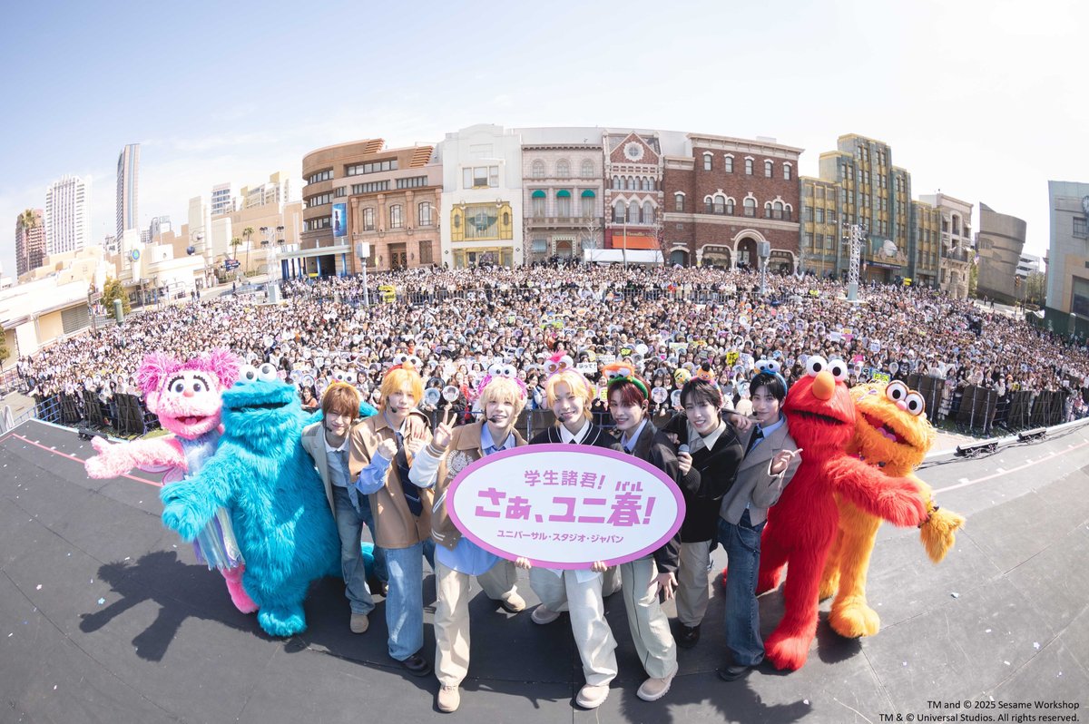 🎢🌸🎤🎢🌸🎤🎢🌸🎤🎢🌸🎤 #ユニ春ライブ2025 Special Behind Photos