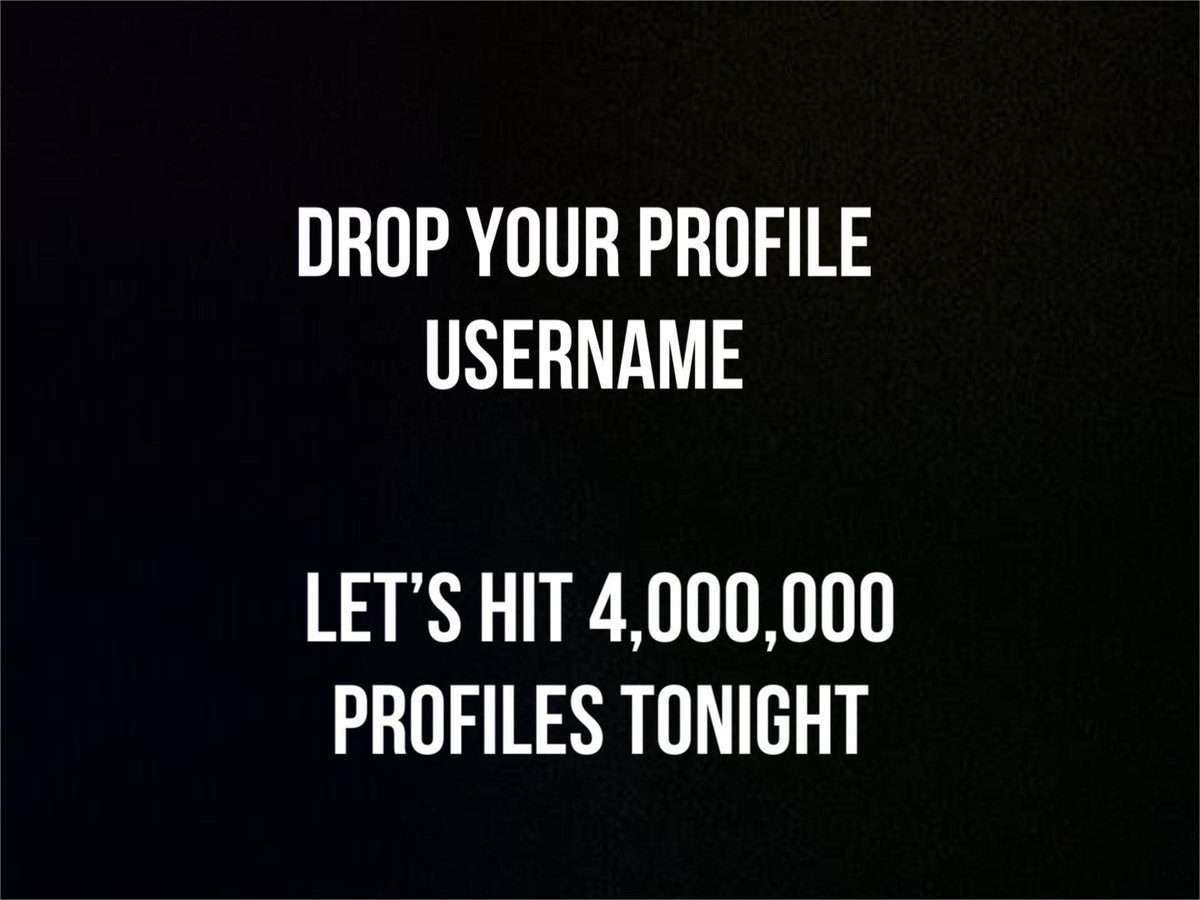 ⚡️  Pioneers 💜  We need 4,000,000 PROFILES ♈🚀👇

🎯  Drop your Profile Username  🔥 🧑‍🌾

🟢  Who's active?  🫵 🚀
Like that 
👇👇
minepi.com/pramodkumar004

#PiNetwork #pisocialprofile #OpenMainNet #Pioneer #picoin
#PiDay #Crypto
#PiNetwork #Crypto #FreePi #JoinTheRevolution
