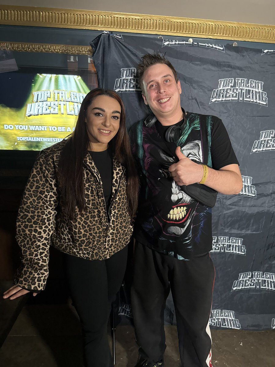 IInspiracool's tweet photo. It was so nice to meet you Deonna Purrazzo &amp; thank you for coming out here to wrestle!!!

#deonnapurrazzo #thevendetta #aew #womenswrestling  #prowrestling #toptalentwrestling https://t.co/kc0pdHS0Ez