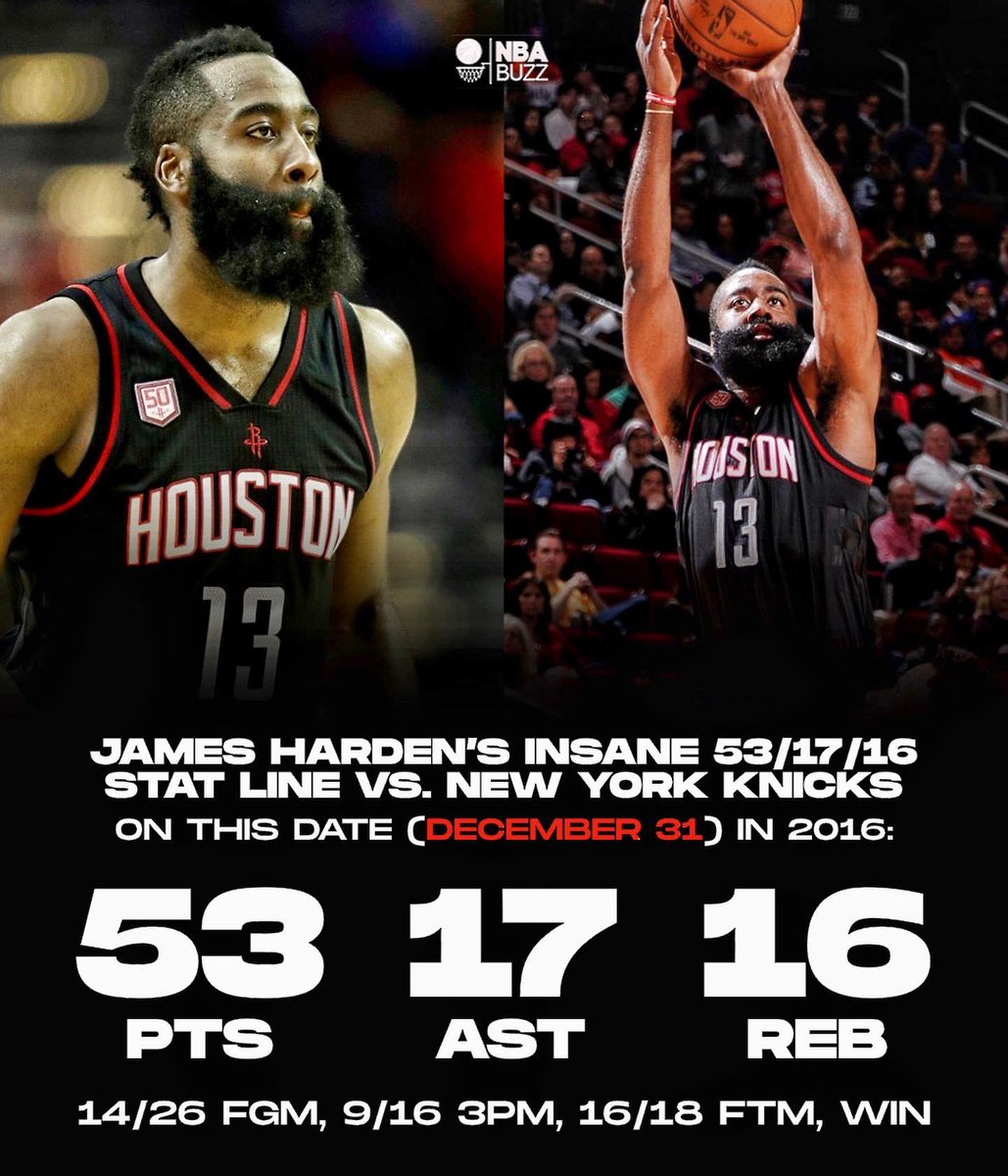 hooparj's tweet image. Harden had 53/16/17.

That clears, comfortably.