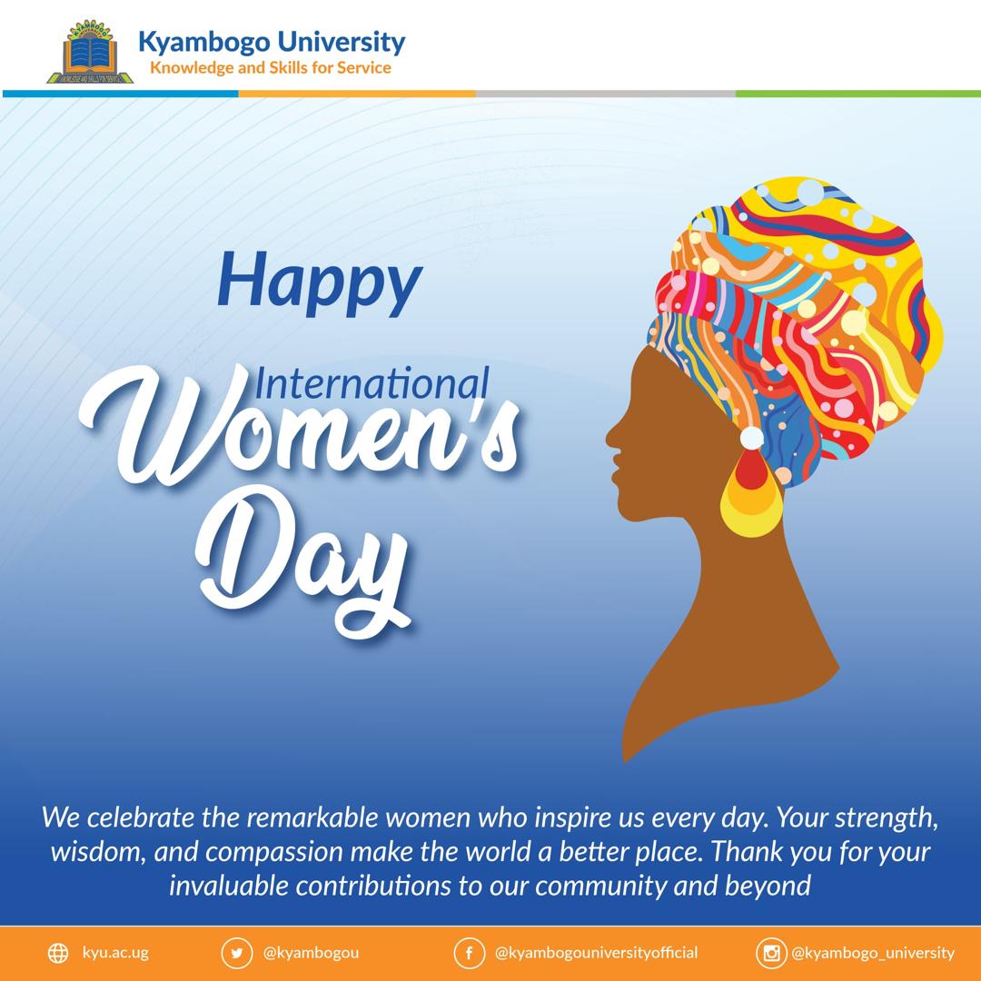 Happy International Women's Day, dear Ladies.  You inspire us every day. We celebrate you.
