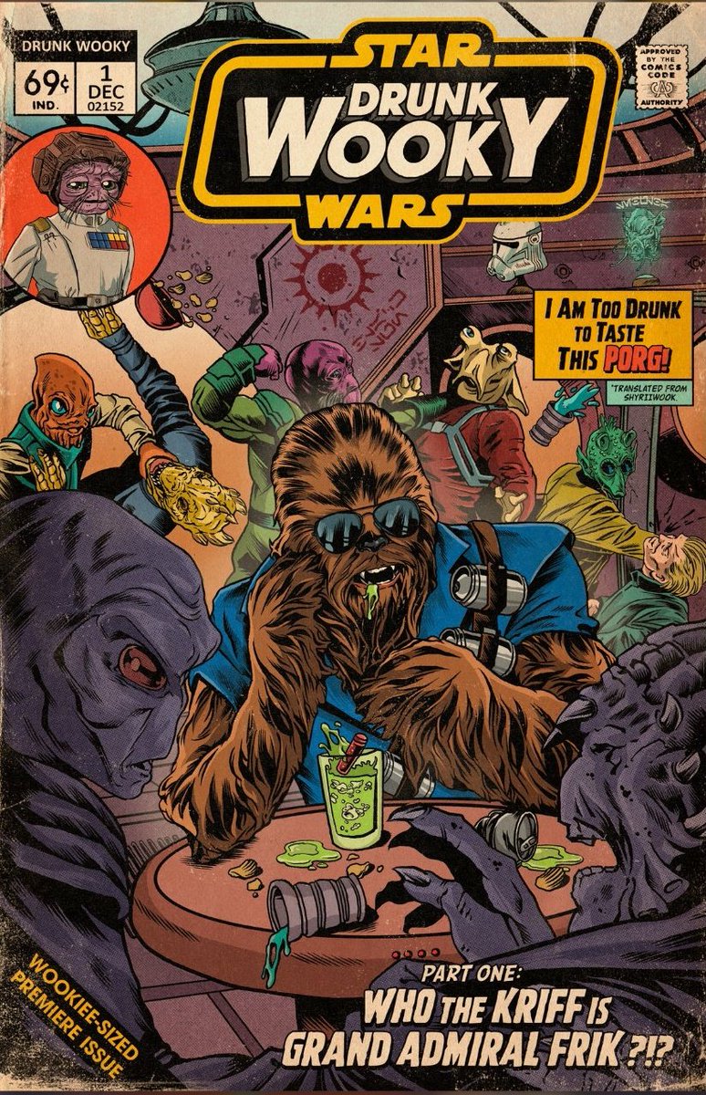 Star Wars (Drunk Wooky for <a href="/drunkwooky/">drunkwooky (iee)</a>
Drunk Wookie)
By Vadim Dvoeglazov aka dvglzv <a href="/vzlgvd/">dvglzv</a>
instagram.com/dvglzv     boosty.to/dvglzv
inkyillustration.com/index.php/dvgl…
#StarWars #DrunkWookie #VadimDvoeglazov #dvglzv #Art