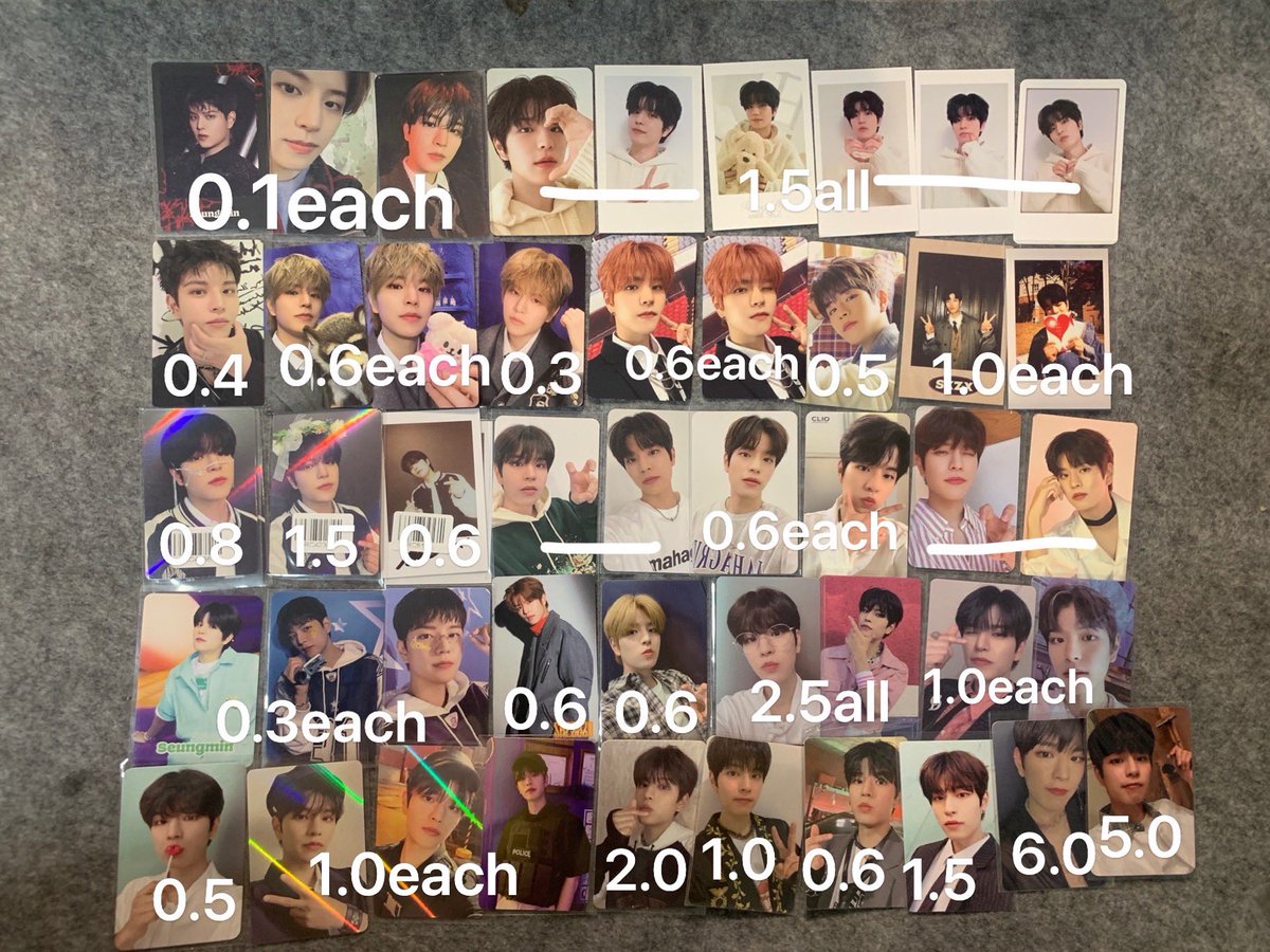 SaleSkz's tweet photo. WTS
Stray Kids 포카  スキズ 
⭕Kr bank⭕Paypal ⭕️Wise⭕️Alipay
1.0⬆️ trade
Ship ww 0.6(tracked)/Korean address 0.18
BangChan  Leeknow Changbin Hyunjin  Jisung  Felix  Seungmin I.N
➡️DM
스키즈 방찬 리노 서창빈 황현진 한 필릭스 김승민 아이엔 포카 Stray Kids 양도 스트레이키즈 양도 https://t.co/f6hEdJJZ9s