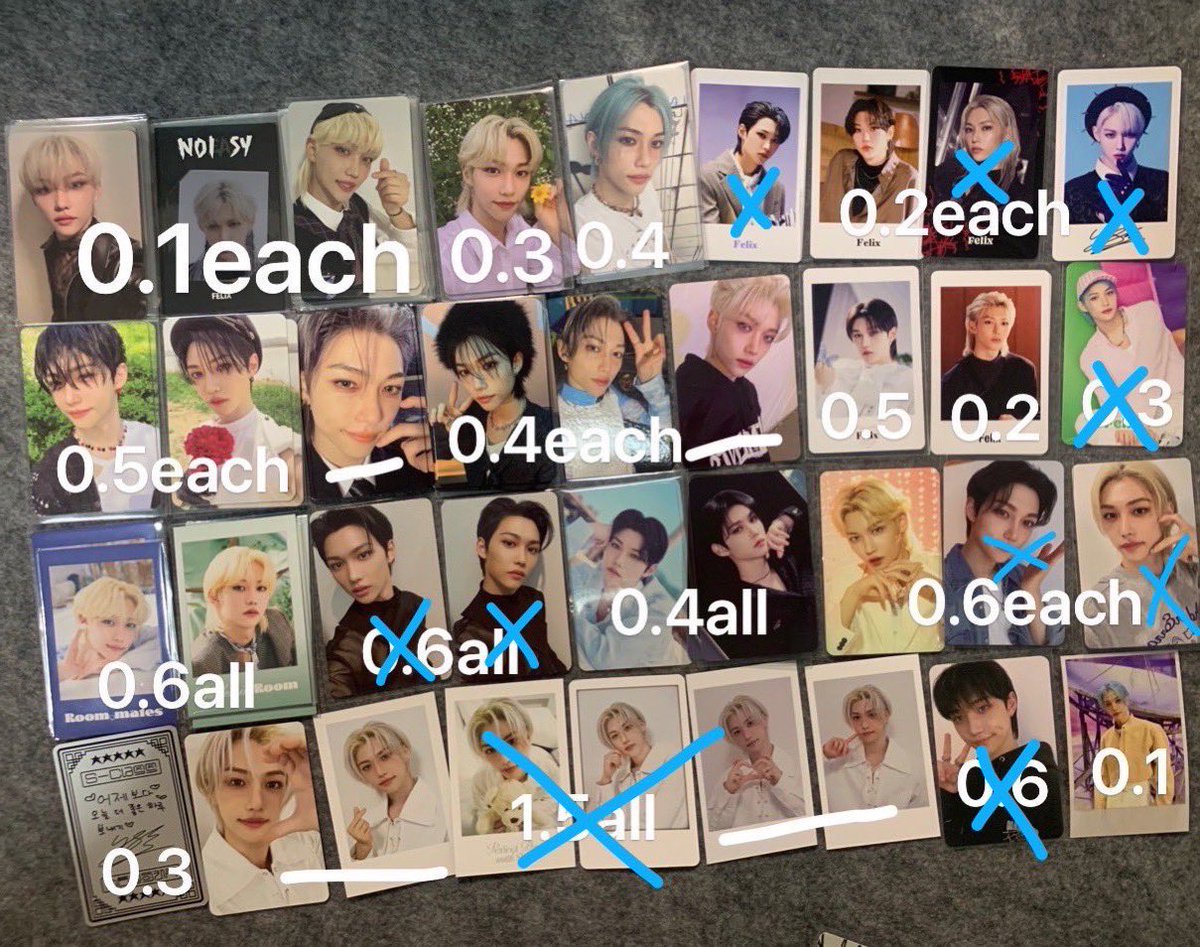 SaleSkz's tweet photo. WTS
Stray Kids 포카  スキズ 
⭕Kr bank⭕Paypal ⭕️Wise⭕️Alipay
1.0⬆️ trade
Ship ww 0.6(tracked)/Korean address 0.18
BangChan  Leeknow Changbin Hyunjin  Jisung  Felix  Seungmin I.N
➡️DM
스키즈 방찬 리노 서창빈 황현진 한 필릭스 김승민 아이엔 포카 Stray Kids 양도 스트레이키즈 양도 https://t.co/hRRjys0fmQ