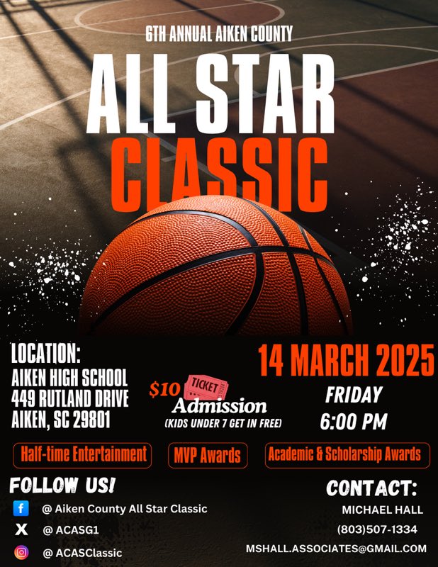 Blessed to be invited to play in the Aiken county all star game #AGTG #Blessings