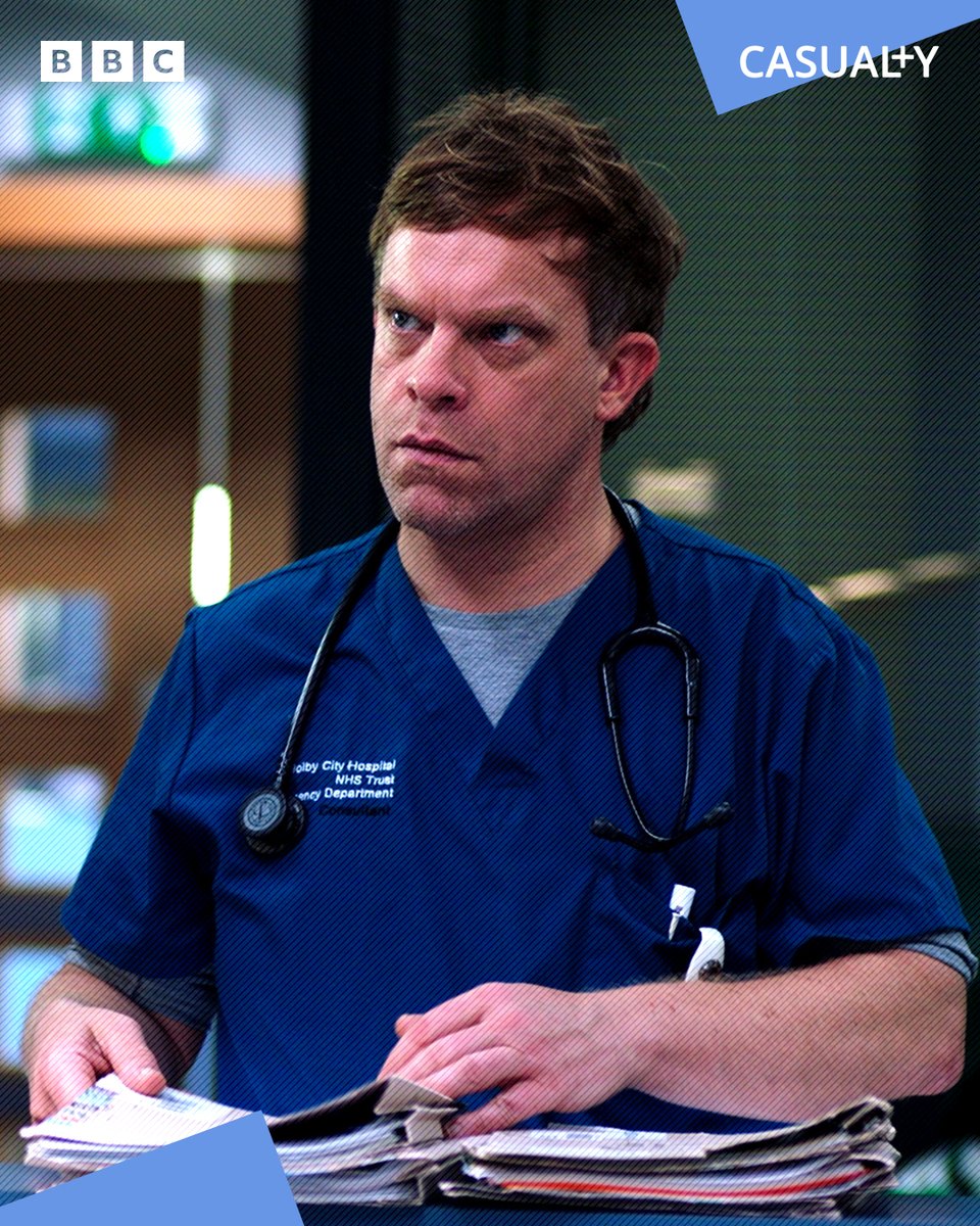 BBC Casualty tweet media