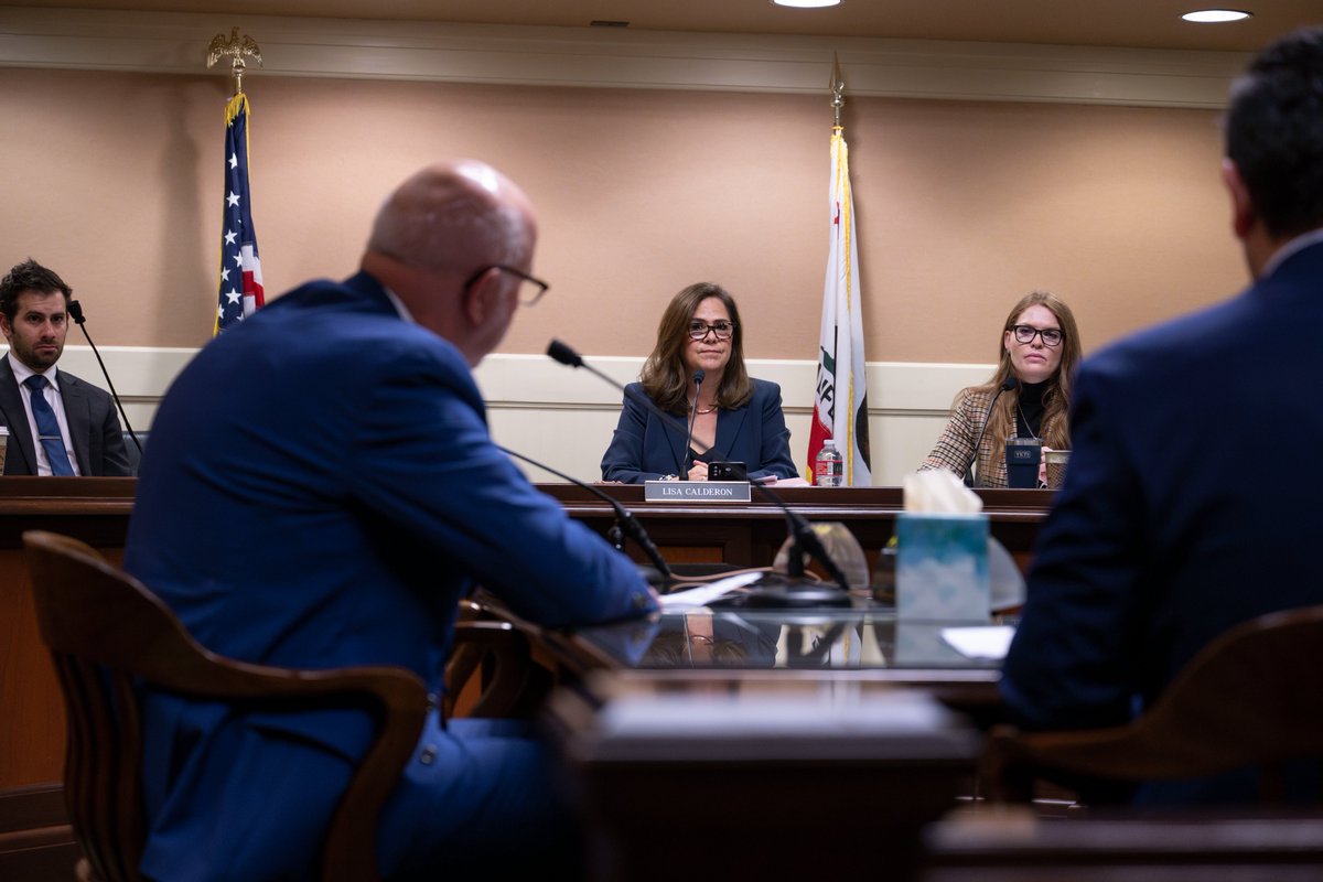 Assemblymember Lisa Calderon tweet media