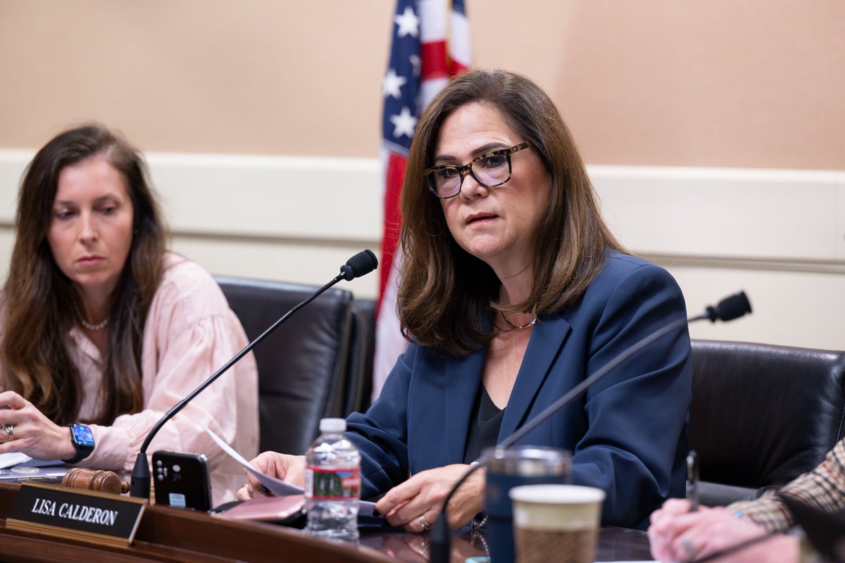 Assemblymember Lisa Calderon tweet media