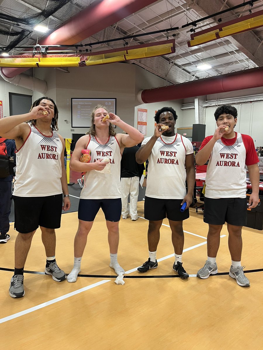 Coach Feyerer (@kfeyerer78) on Twitter photo Great night for Blackhawk throwers at Batavia tonight! 4 of 6 hit PRs, <a href="/dionte_shaw/">Dionte Shaw</a> getting over 55’ and Elijah Pacheco getting team points and a PR. To cap it off they took 2nd in the throwers 4x100 relay and won some cannolis! #throwfar <a href="/WATrack_Field/">West Aurora Boys T&F</a> Great night for Blackhawk throwers at Batavia tonight! 4 of 6 hit PRs, <a href="/dionte_shaw/">Dionte Shaw</a> getting over 55’ and Elijah Pacheco getting team points and a PR. To cap it off they took 2nd in the throwers 4x100 relay and won some cannolis! #throwfar <a href="/WATrack_Field/">West Aurora Boys T&F</a>