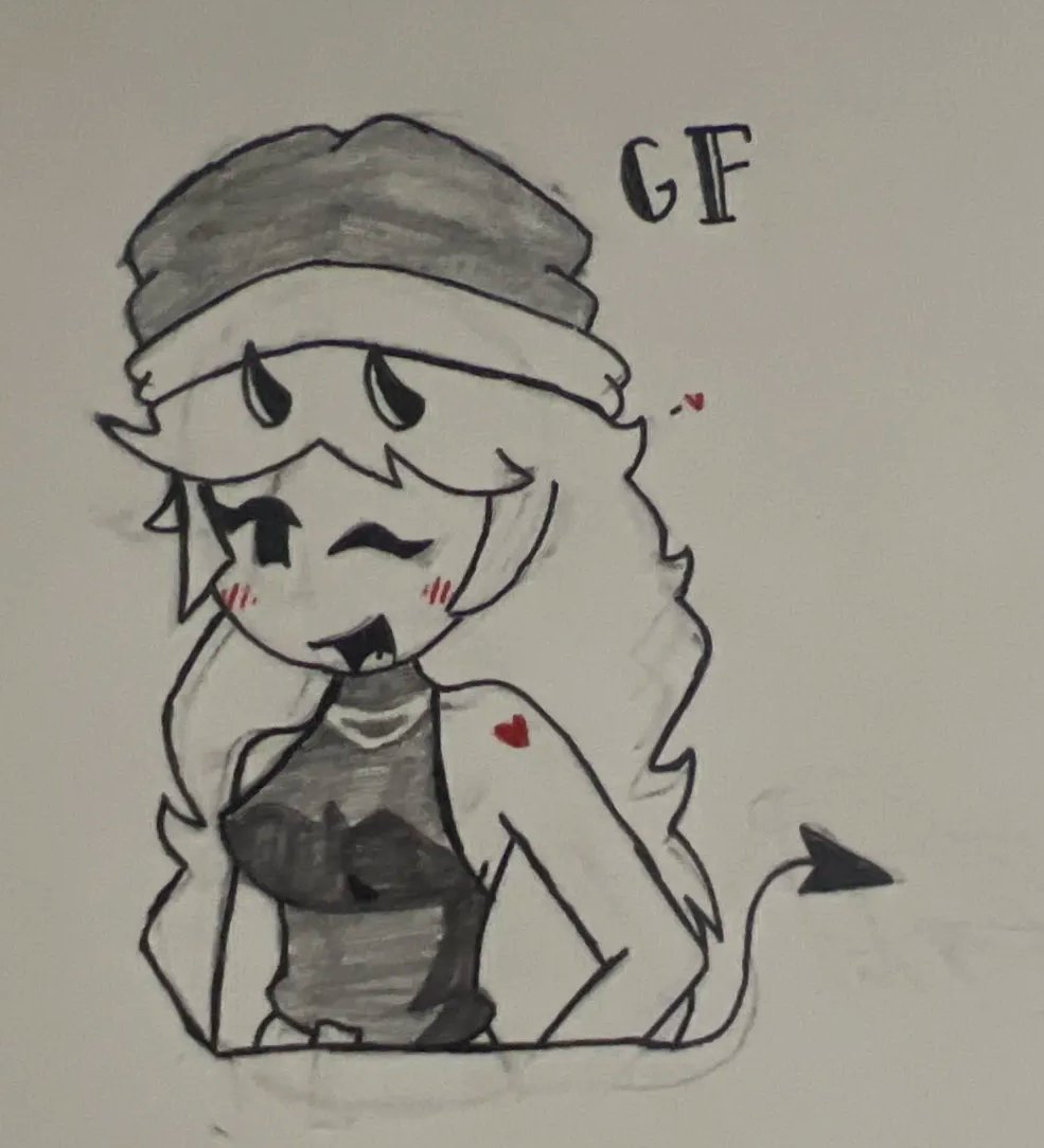 drawing tablet not set up rn but I said I'd make fanart :)

#fnf #fnfgf