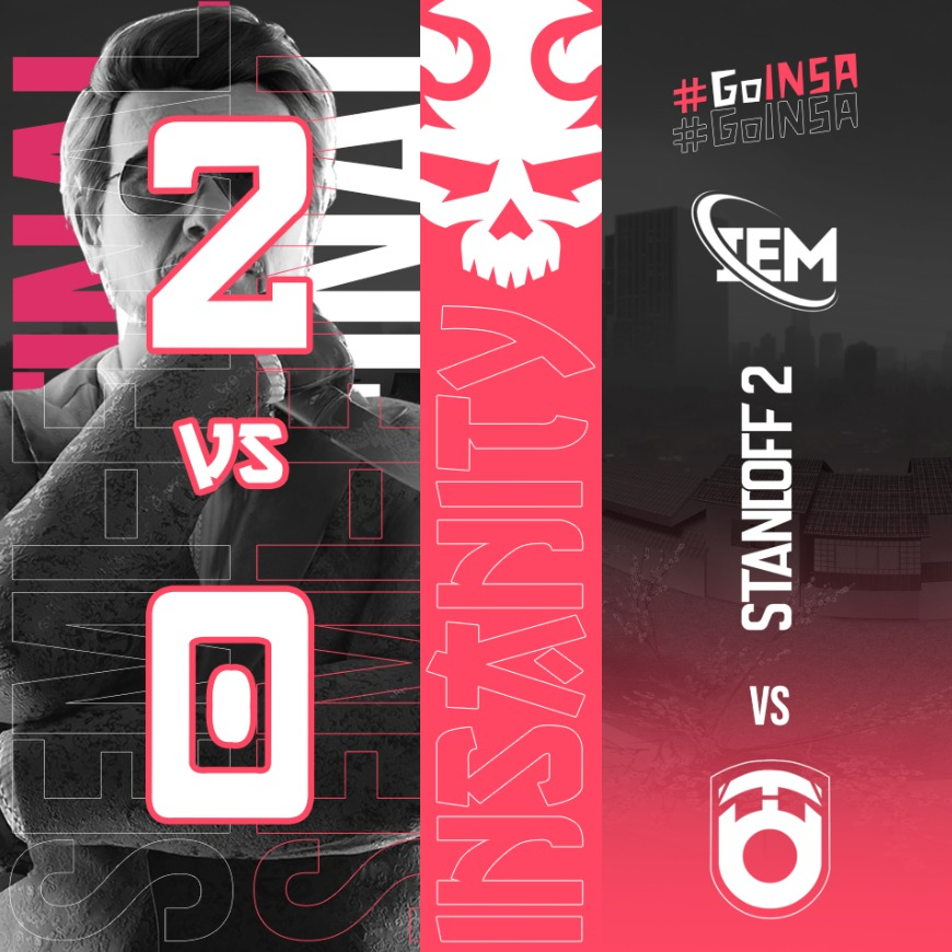 INSANITYggwp's tweet photo. 🔥 INSA NA FINAL! 🔥
Vitória incrível! 💪 A INSA mostrou sua força e garantiu a vaga na grande final do IEM Americas do Standoff 2! Agora é foco total para conquistar o título. 🚀🏆
#GoINSA #IEMAmericas #Standoff2 #RumoAoTítulo https://t.co/koLlcdllu1