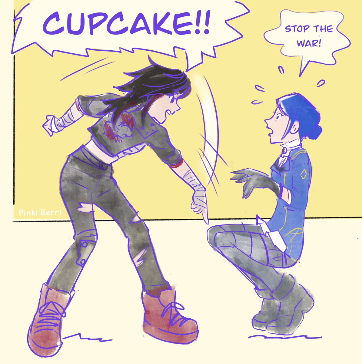 Arcane S2:E6 

#caitvi #arcane #Vi #Caitlyn #fanart