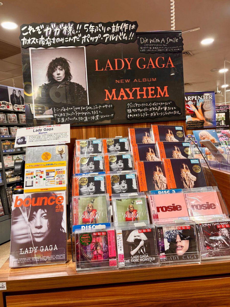 LadyGaga】 🖤本日入荷🖤 レディー・ガガが人生を通して感じた様々な