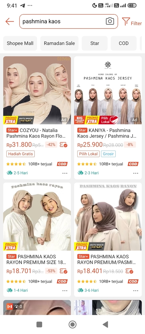 ohmy_beautybank's tweet photo. [BB] pashmina kaos/Jersey yang bahannya enak mending bewli dimana ya? saranin yang murce dongg https://t.co/gQOfHMLMx5