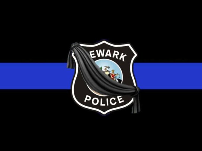 Heartbreaking news for  the Newark Police Department tonight.  Prayers for the fallen officer  and his family and colleagues, and for the full recovery of the wounded  officer.