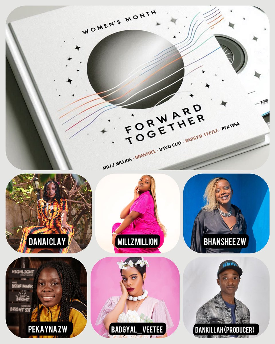 StudioMotoZW's tweet photo. Happy International Women’s Day!

#ForwardTogether 🎶 out now 🔥 

▶️ https://t.co/sM5njjyInu

Enjoy and share 👏

Featuring @BhansheeZW @DanaiClay @Badgyal_Veetee @MillzmillionOG1 &amp; @PekaynaZw, produced by @DANKILLAH13

#IWD2025 #ForwardTogetherEP #WomensDay #WomensHistoryMonth https://t.co/H0UI0CAemx