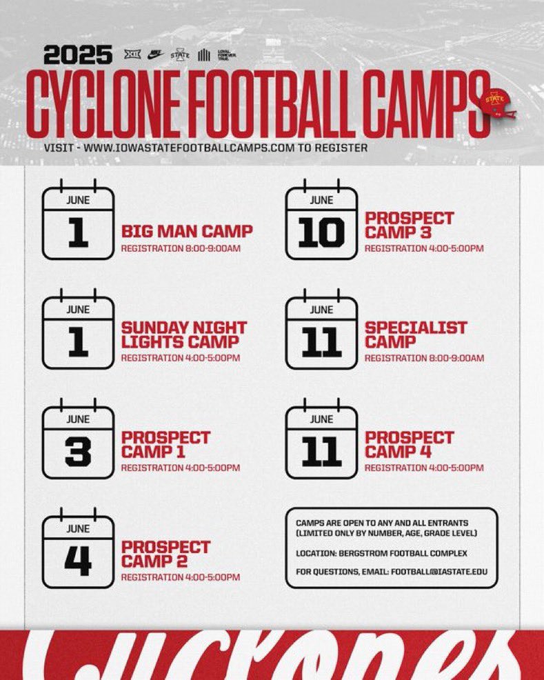 Tyler Himebauch (@tylerhimebauch) on Twitter photo Excited about the invite from <a href="/RoryWalling/">Rory Walling</a> to <a href="/CycloneFB/">Iowa State Football</a> specialist camp this summer. Looking forward to checking out Ames!
<a href="/PalmerRidgeFB/">Palmer Ridge Football</a>
<a href="/Coach_ZC/">Zach Carlton</a>
<a href="/TheChrisRubio/">Rubio Long Snapping®</a>
<a href="/GP_Recruiting/">GamePlan Recruiting</a>
<a href="/KohlsKicking/">Kohl's Kicking Camps</a>
<a href="/lanefarns/">Lane Farnsworth</a>
<a href="/CoachRobGrande/">Rob Grande</a> Excited about the invite from <a href="/RoryWalling/">Rory Walling</a> to <a href="/CycloneFB/">Iowa State Football</a> specialist camp this summer. Looking forward to checking out Ames!
<a href="/PalmerRidgeFB/">Palmer Ridge Football</a>
<a href="/Coach_ZC/">Zach Carlton</a>
<a href="/TheChrisRubio/">Rubio Long Snapping®</a>
<a href="/GP_Recruiting/">GamePlan Recruiting</a>
<a href="/KohlsKicking/">Kohl's Kicking Camps</a>
<a href="/lanefarns/">Lane Farnsworth</a>
<a href="/CoachRobGrande/">Rob Grande</a>
