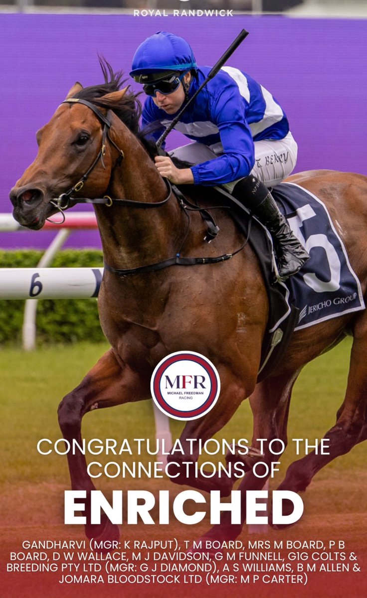 Mick Wallace (@mickwallace) on Twitter photo Quality colt for a great group of owners
<a href="/ArrowfieldStud/">Arrowfield Stud</a> Sprint the aim for this regally bred colt Quality colt for a great group of owners
<a href="/ArrowfieldStud/">Arrowfield Stud</a> Sprint the aim for this regally bred colt