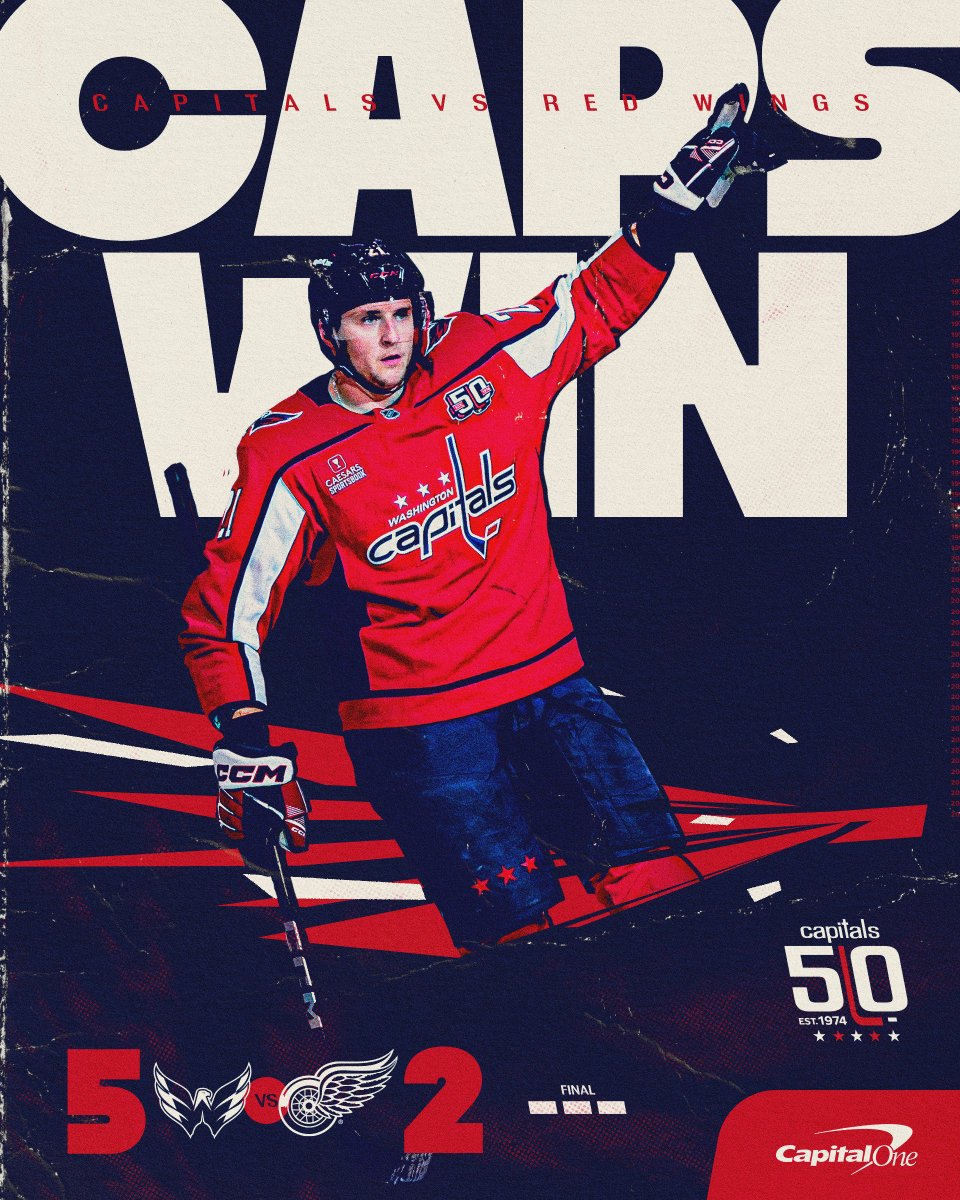 Capitals's tweet photo. AIN'T NO COMEBACK LIKE A COMEBACK CAPS COMEBACK

#CapsWings | #ALLCAPS https://t.co/TC0gCvL4KW