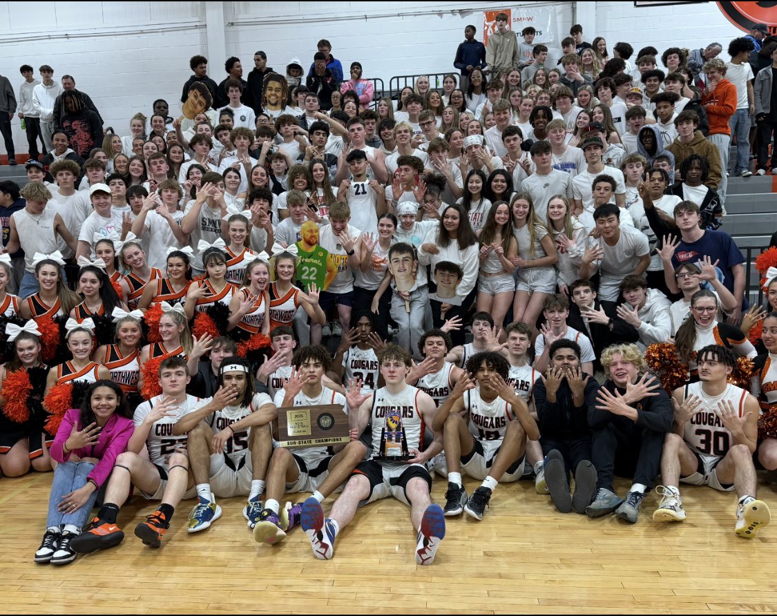 For the 5th year in a row your Shawnee Mission Northwest Cougars are SUB STATE CHAMPIONS!!!