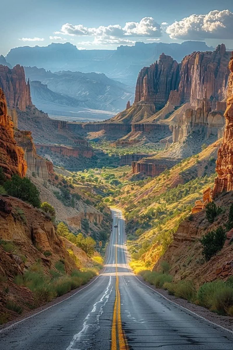 12. Highway in Badlands National Park, South Dakota 🇺🇸