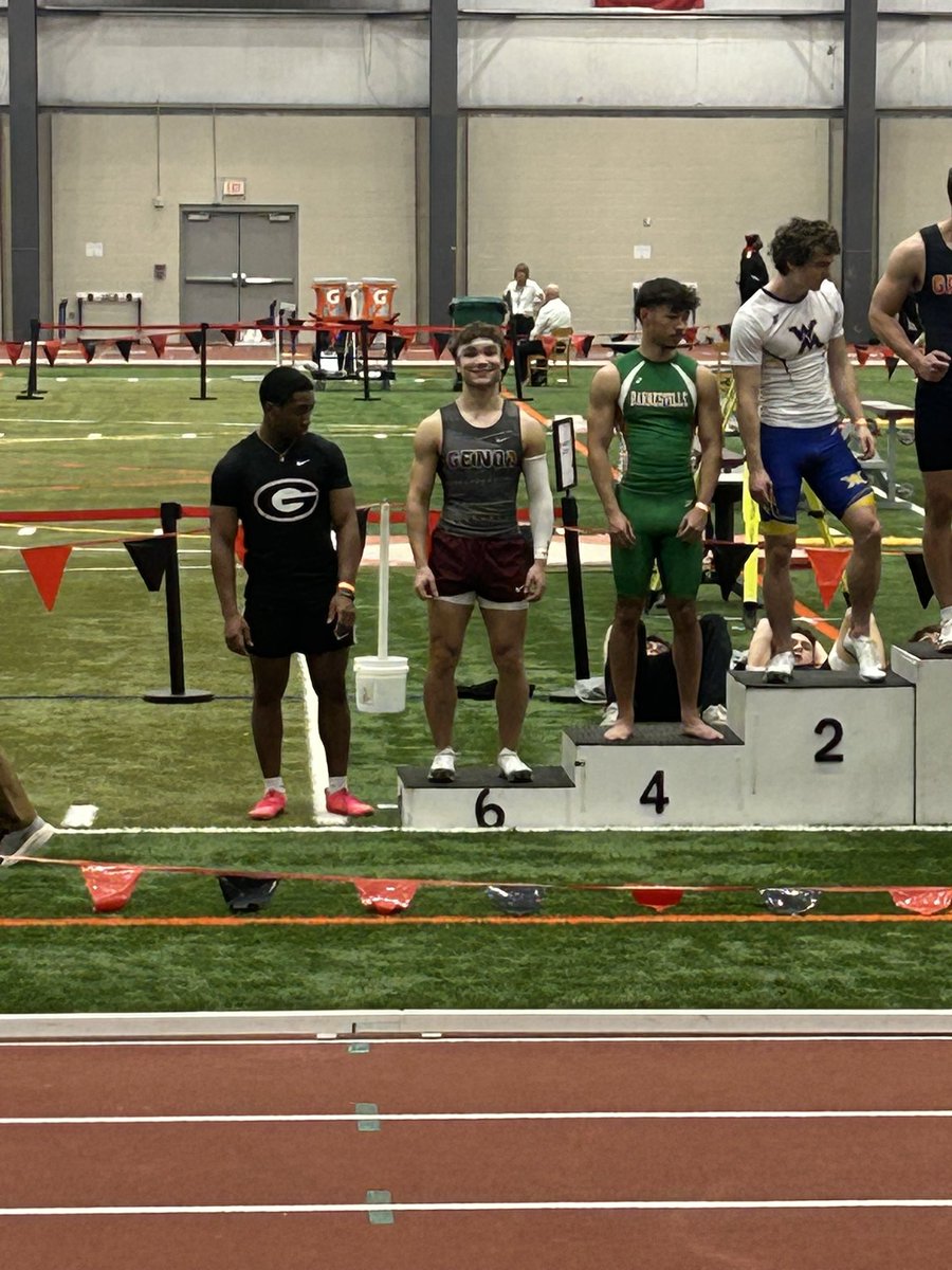 GenoaTF's tweet photo. RJ ADKINS, 6th place, 60m dash https://t.co/h36QWWcd5s