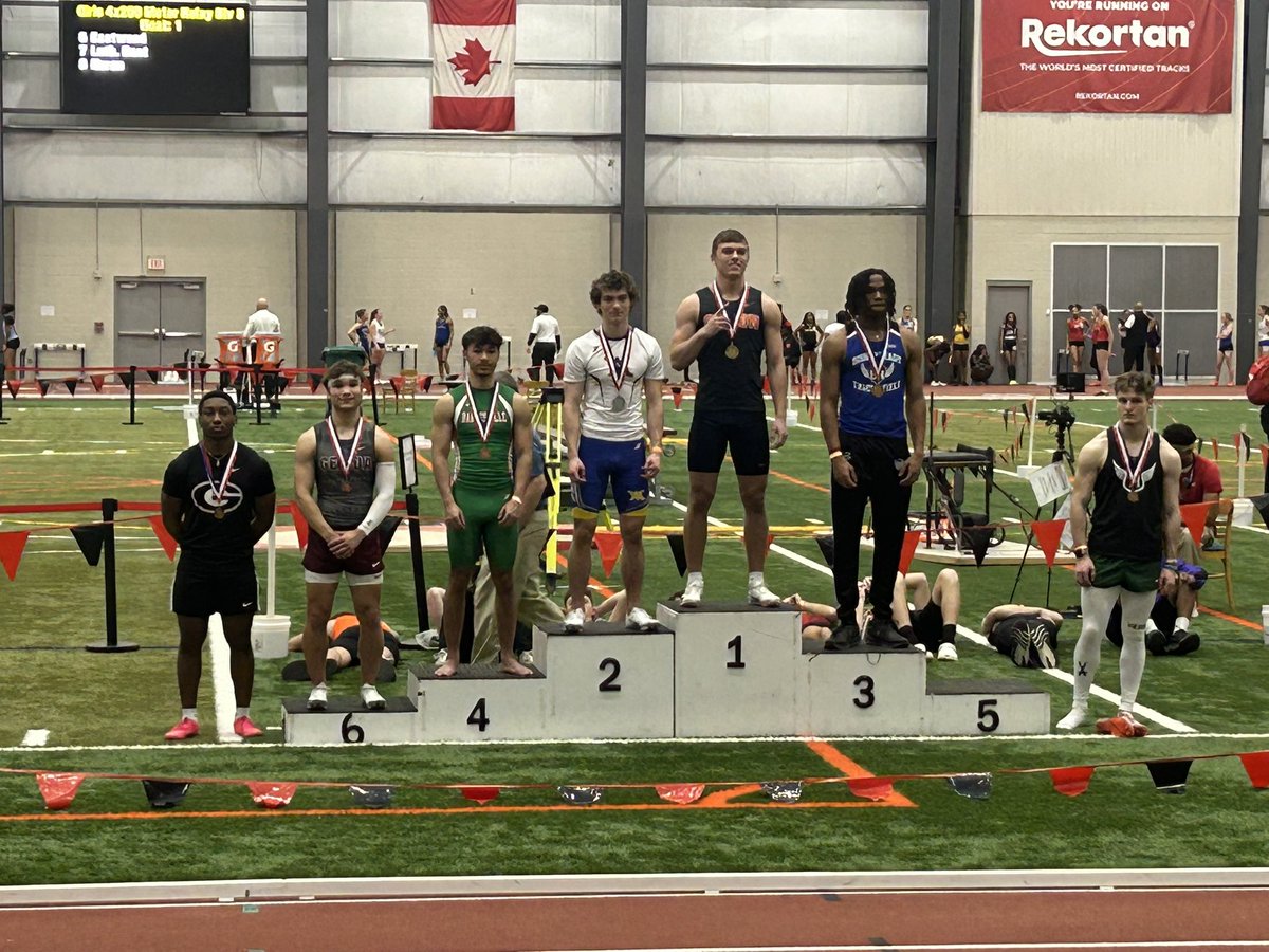 GenoaTF's tweet photo. RJ ADKINS, 6th place, 60m dash https://t.co/h36QWWcd5s