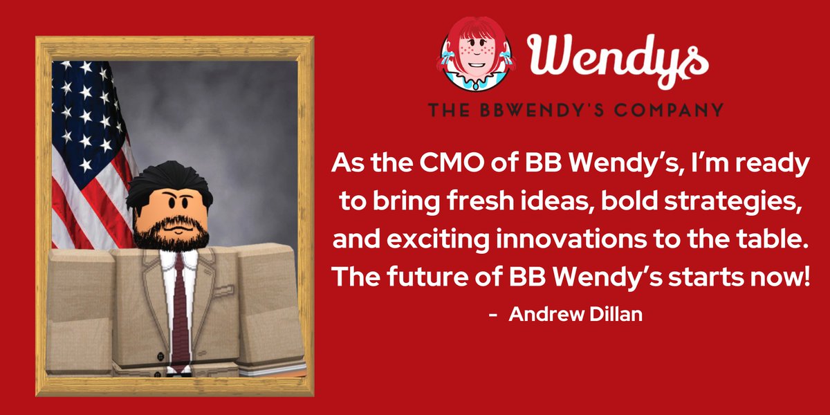 Proud to step in as the CMO of BB Wendy’s! Excited to push the brand forward with fresh ideas and big moves. Stay tuned for what’s next! 🍔🔥 #BBWendys