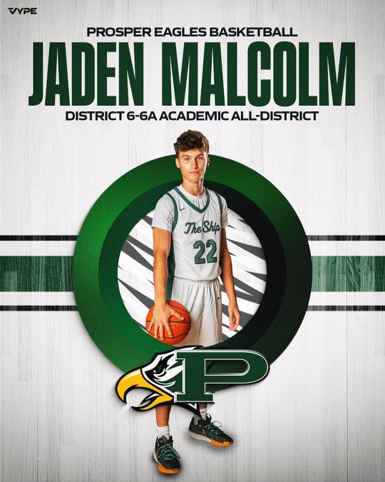 Congratulations to Jadon Breshears, Ethan Harmon, Lucas Caillier, and Jaden Malcolm for being named Academic All-District!