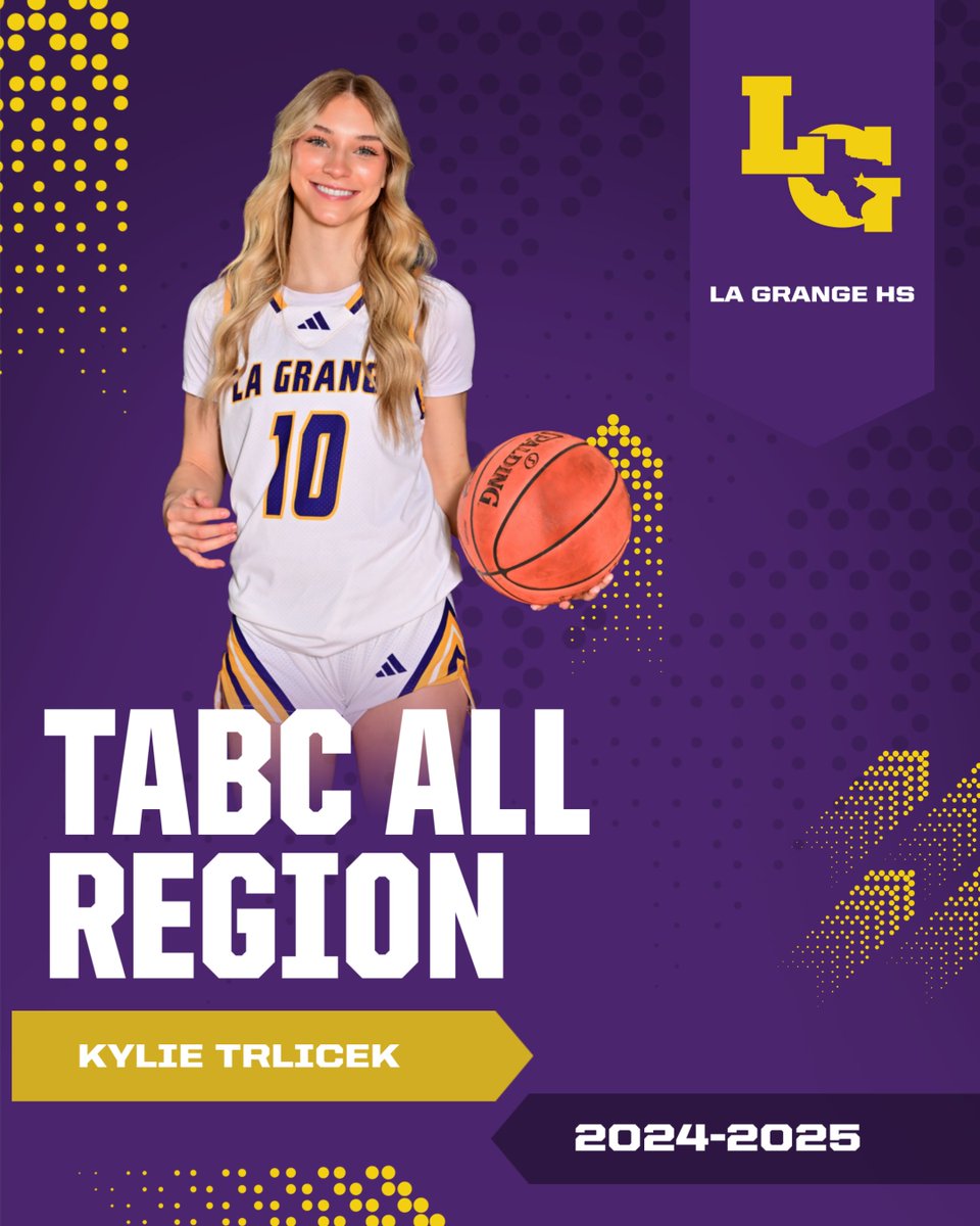 La Grange Girls Basketball (@ladylepsbball) on Twitter photo Congrats to our #10, junior, Kylie Trlicek for making the TABC All Region Team! <a href="/kylietril_bball/">Kylie Trlicek</a> Congrats to our #10, junior, Kylie Trlicek for making the TABC All Region Team! <a href="/kylietril_bball/">Kylie Trlicek</a>