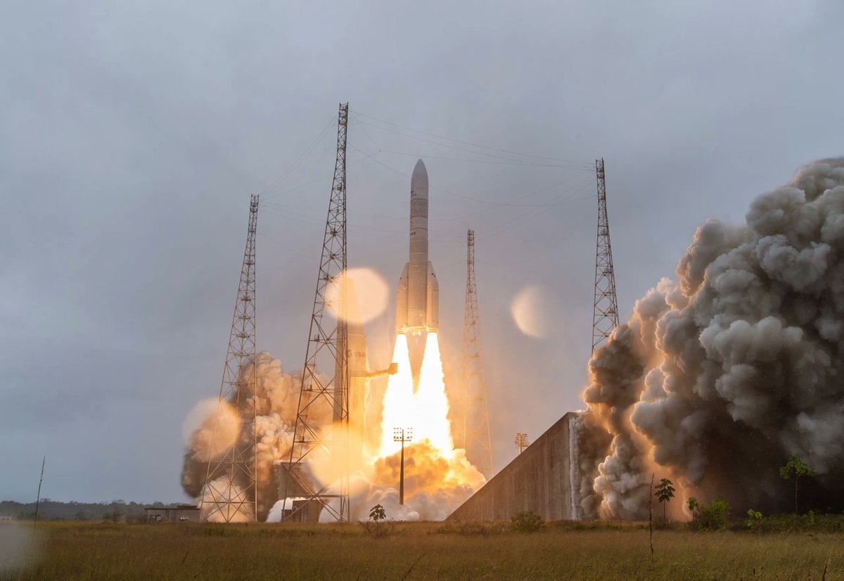 TSKelso's tweet photo. 18 SDS has cataloged 1 object from the launch (2025-044) of CSO-3 atop an Ariane 6 rocket from Guiana Space Centre on Mar 6 at 1624 UTC: https://t.co/M8pk4BIP43. If data becomes available, it can be found at: https://t.co/OtUQaD8XzV. https://t.co/BKB4cKHWzp