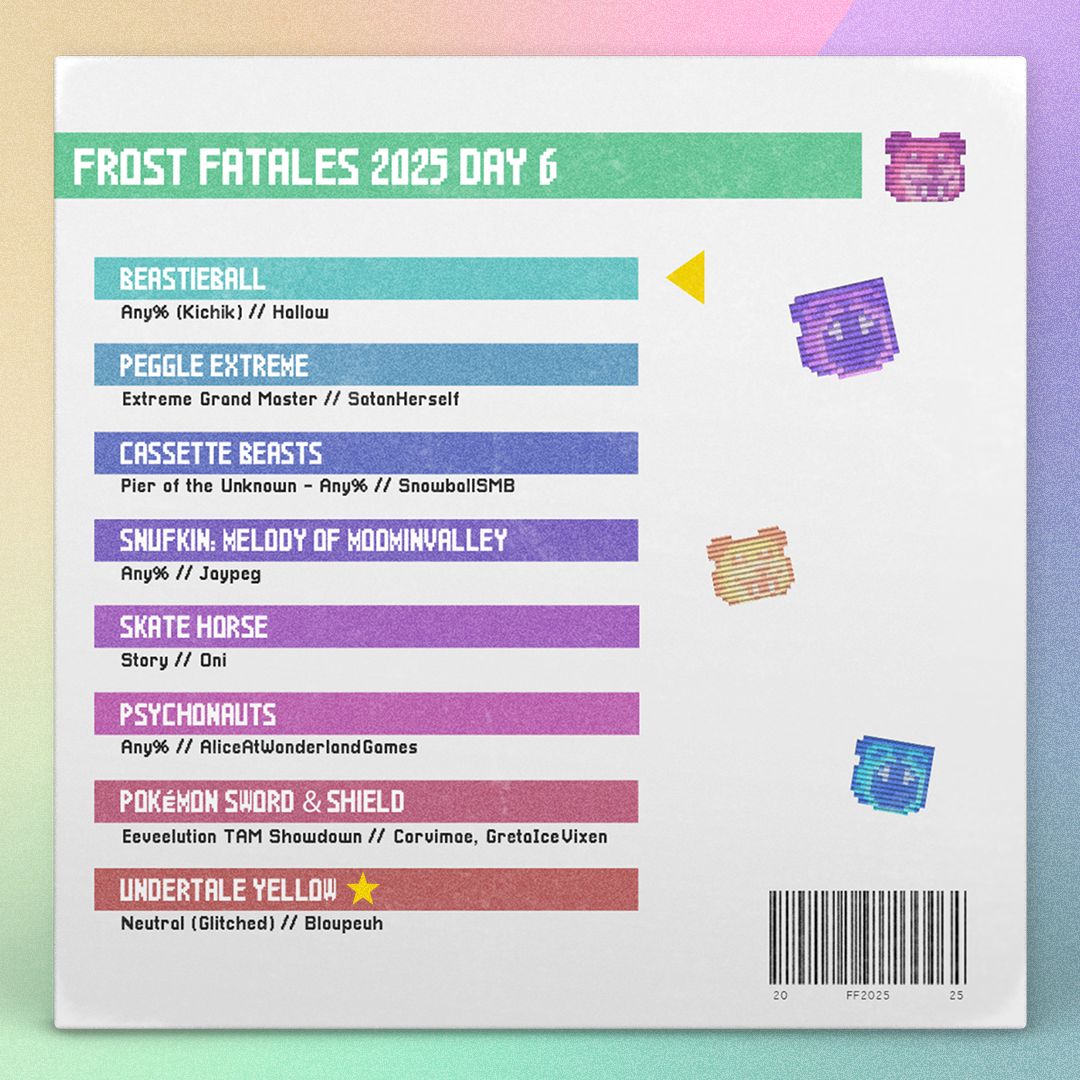 TWO DAYS UNTIL #FROSTFATALES 2025!!!!!!

What runs are you looking forward to??

<a href="/FrameFatales/">Frame Fatales</a>