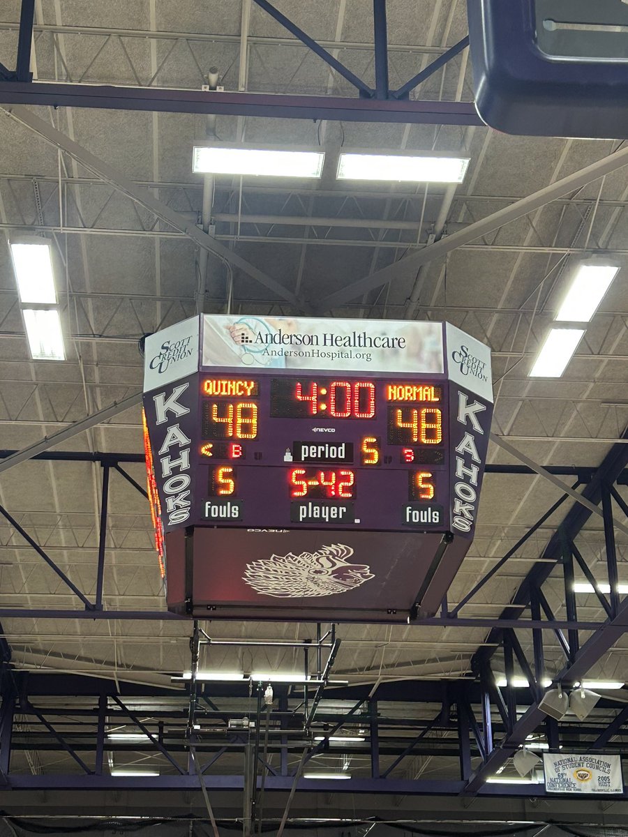 Officially heading to overtime here in Collinsville