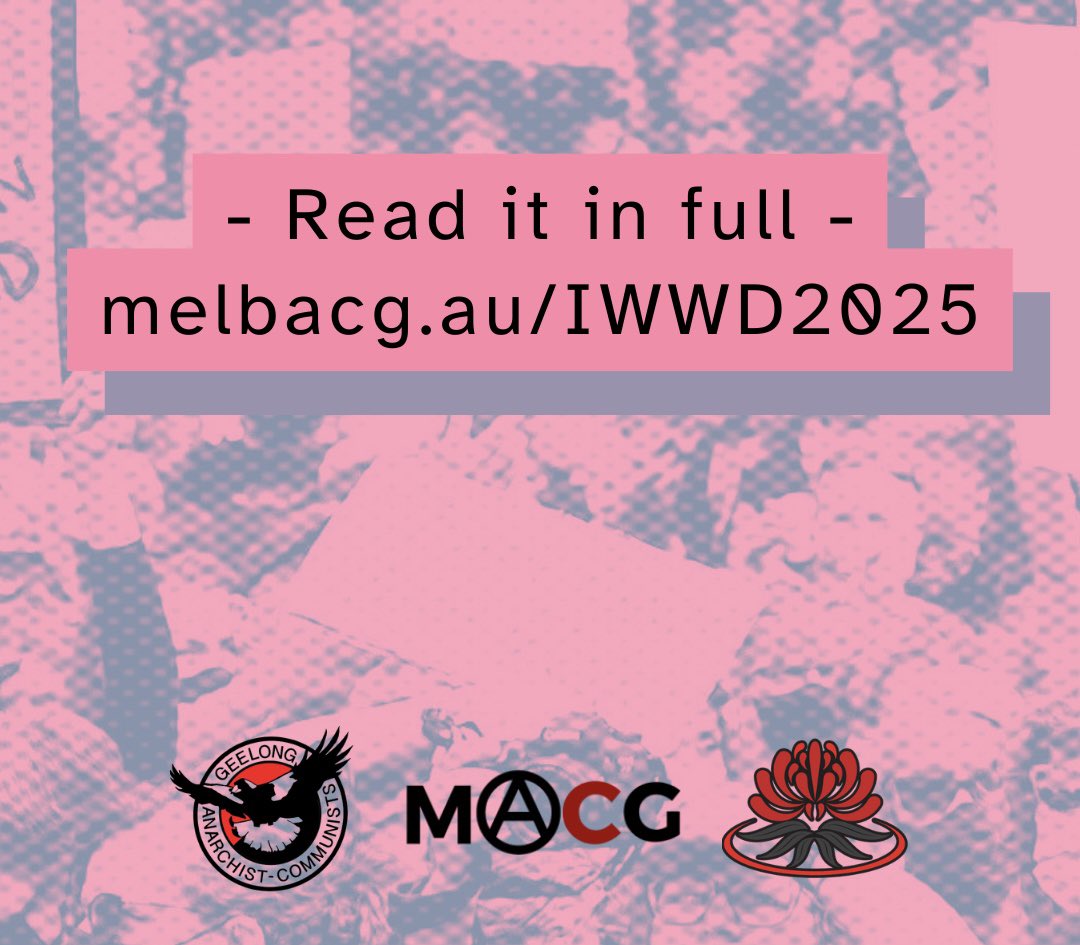 Anarchist Communist Federation - Melbourne tweet media
